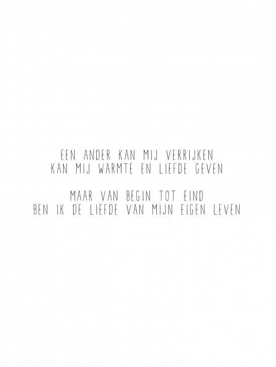 IK VOEL WAT IK VOEL GEDICHT